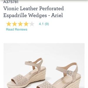 Vionic platform sandals
